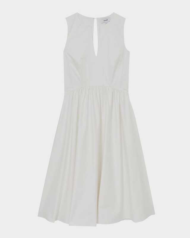 Liza Sleeveless Cotton Midi Dress